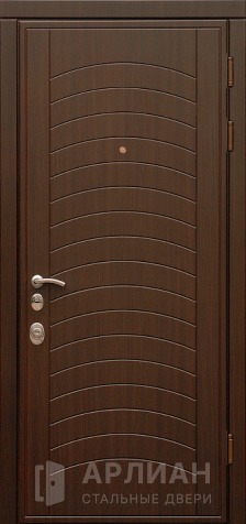 Фото «Стальная дверь с отделкой МДФ и патиной №560»