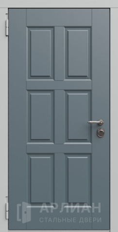 Фото №2 «Дверь входная металлическая в квартиру цвет серый светлый №636»