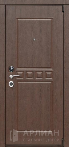 Фото «Элитная входная дверь с зеркалом и броненакладкой №7»